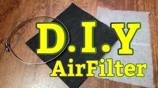The Friendly Grower - D.I.Y Air Filter made easy