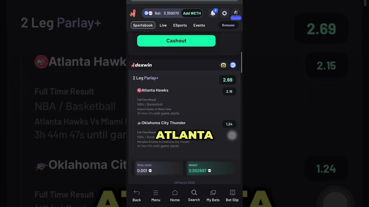 NBA + IPL predictions - bet on your fav sports with Ethereum on DexWin with zero gas fees 