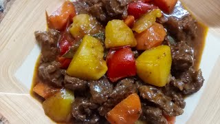 Mechadong Baka/ Beef Mechado|Sharvie Cooks