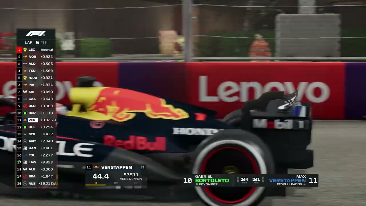 ❗Max Verstappen Vs Lando Norris❗Race F1 Las Vegas #LasVegasGP 2025