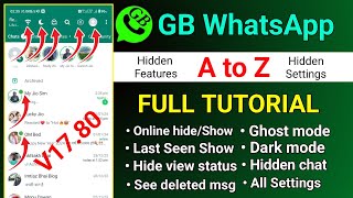 Gb Whatsapp v17.80 A to Z settings and Hidden Features| Gb Whatsapp new update screenshot 2