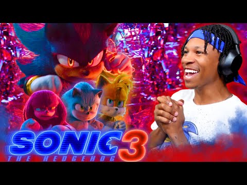 SONIC THE HEDGEHOG 3 TRAILER REACTION!!! | Sonic 3 | Shadow the Hedgehog
