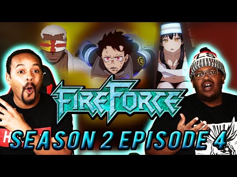Shinra vs Charon Fire Force Season 2 Episode 4 Reaction | Blind Fire Force Reaction