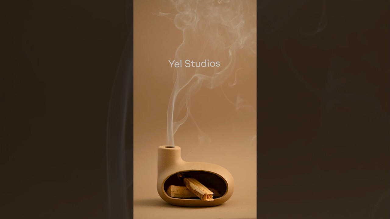 Yel Studios' Handmade Ceramic Incense Holder!