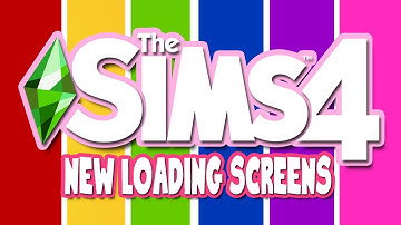 43 NEW COLOURED LOADING SCREENS! THE SIMS 4 Mod Review!