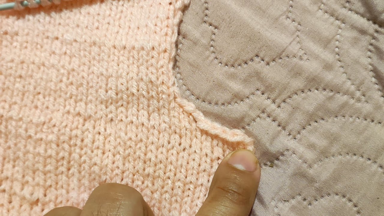 Как убавить петли, чтобы сделать пройму на жилете Вязание на двух спицах