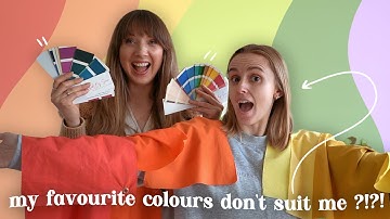 My Colour Analysis from a Personal Stylist! (which colours suit me?)