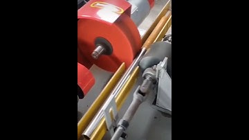 Simple but efficient steel pipe polishing machine!