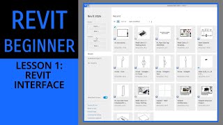 Lesson 1: Revit Interface