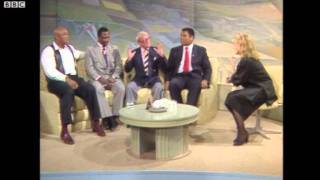 Ali, Frazier and Foreman on Wogan talkshow