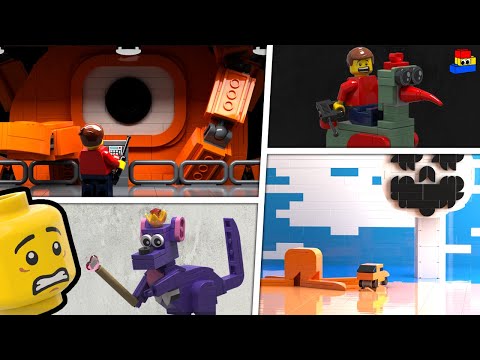 Garten of Banban 3 official trailer MADE OF LEGO! (HUGE Stinger Flynn, Purple Kangaroo, and more)