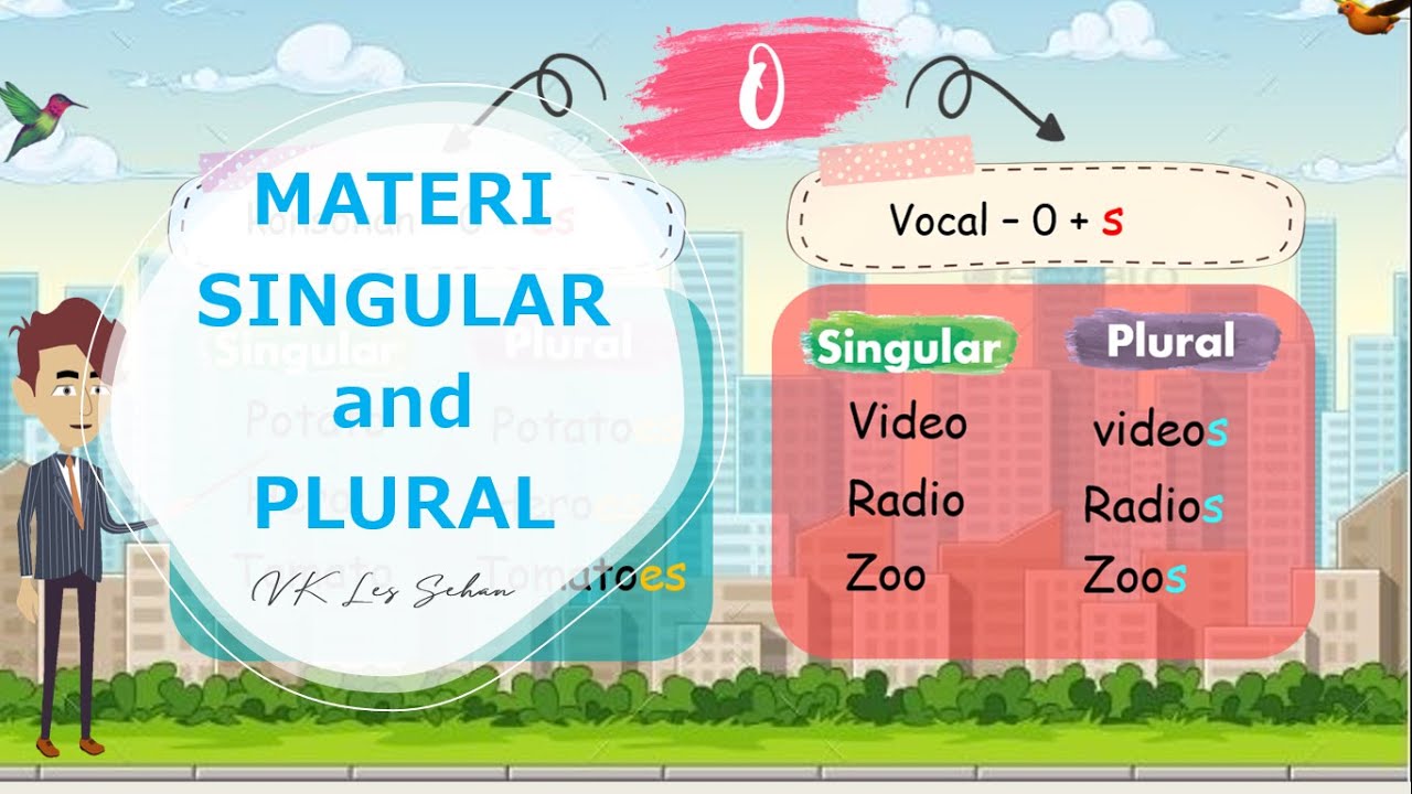 MATERI - SINGULAR AND PLURAL LENGKAP