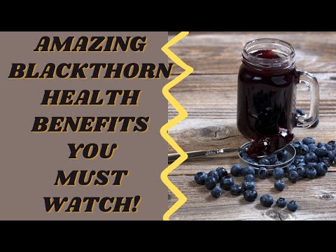 The Benefits Of Blackthorn, Amazing Blackthorn Health Benefits, You Must Watch by DID YOU KNOW IT
