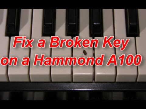 how to remove a broken key