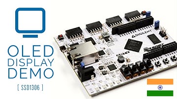 VEGA Processor: SSD1306 OLED Display Demo