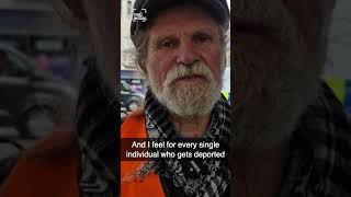 Interview with Graham as the Stop Trump protest