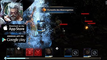 GODS RAID : Team Battle RPG Gameplay - No Commentary ( Android, IOS,  german )