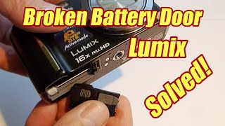 Panasonic Lumix Camera Broken Battery Door Replacement How To TZ ZS Series