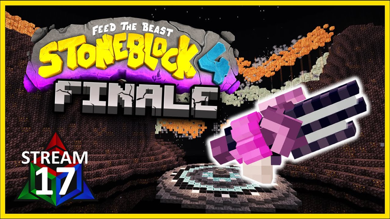 I 100% COMPLETED FTB StoneBlock 4 - SEASON FINALE - Day 17 Stream VOD
