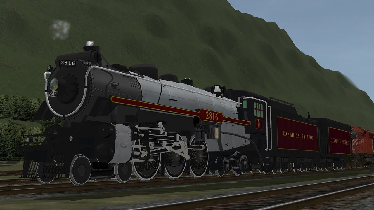 Canadian Pacific's Train Simulator Content - MSTS Nostalgia - YouTube