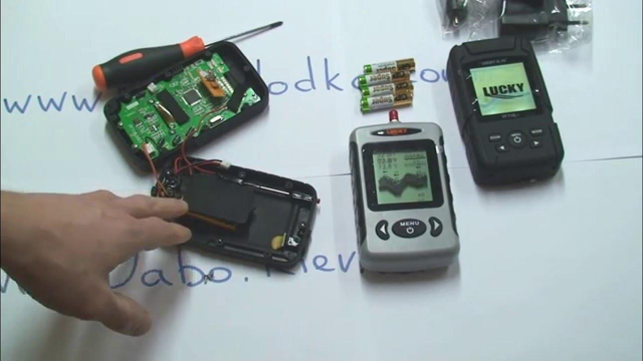 LUCKY FF718LiCD отличный эхолот/комплект для сомневающегося Обзор покупок.инфо Д