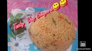 Veg Biryani Recipe  how to make vegetables Biryani  Easy & Testy Veg Biryani 