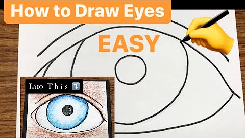 How to Draw EYES Step by Step - for kids with project ideas!!! #mrschuettesart #eyes