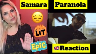 Samara - Paranoia (Official Music Video) 🇬🇧 Reaction