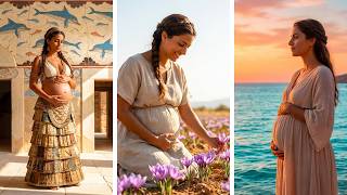Palace Of The Sea Pregnant Women Of Minoan Crete 17001450 Bc Ai Lookbook In 4K