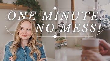 THE BEST 1-Min Habits to Stop the Clutter