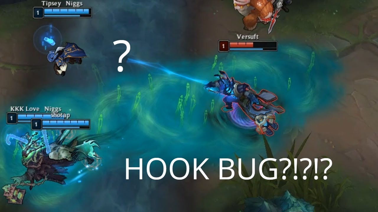 Invisible Thresh Hook Bug - Nexus Blitz (League of Legends)