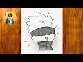 Cute Gojo Satoru Drawing ✨ | Step by Step Pencil Sketch