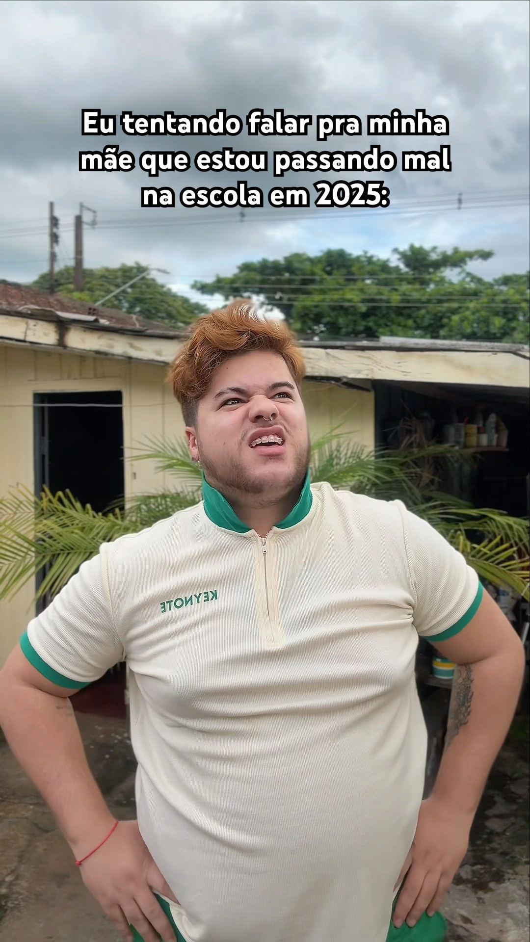 EU TENTANDO FALAR PRA MINHA MÃE QUE ESTOU PASSANDO MAL NA ESCOLA EM 2025