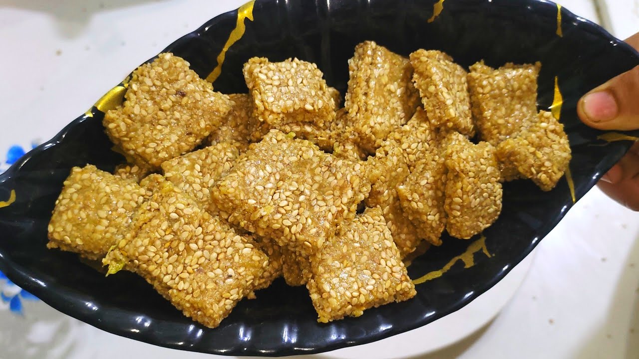 Makar sankranti special Till mawa barfi