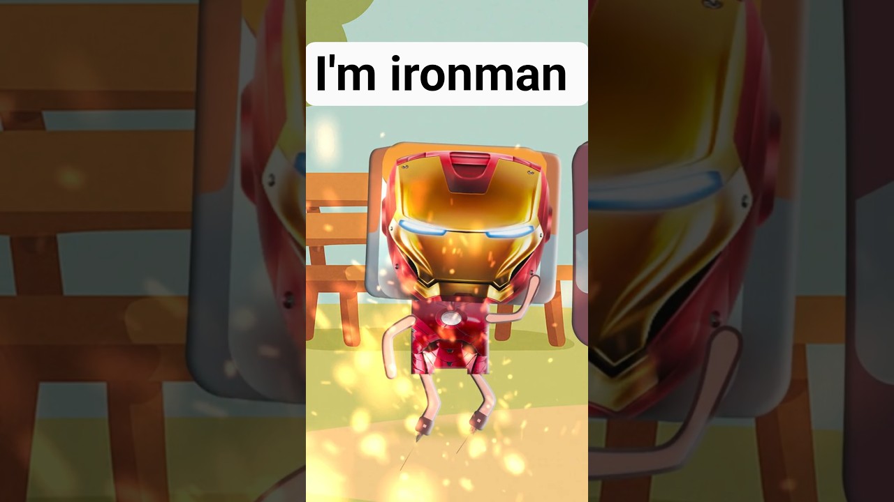 “I’m Iron Man.” — “I’m Iron Woman.” 