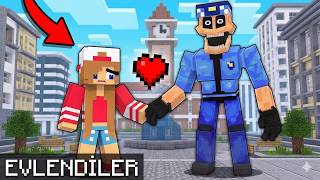 KORKUNÇ KEREM KOMİSER, MİRAY İLE EVLENDİ !😍😨 - Minecraft ZENGİN FAKİR HAYATI