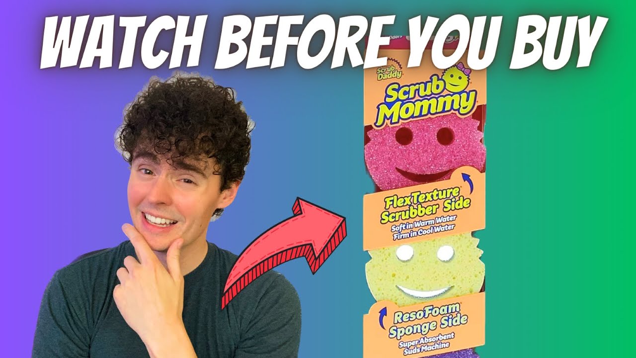  Scrub Daddy Scrub Mommy - Scratch-Free Multipurpose