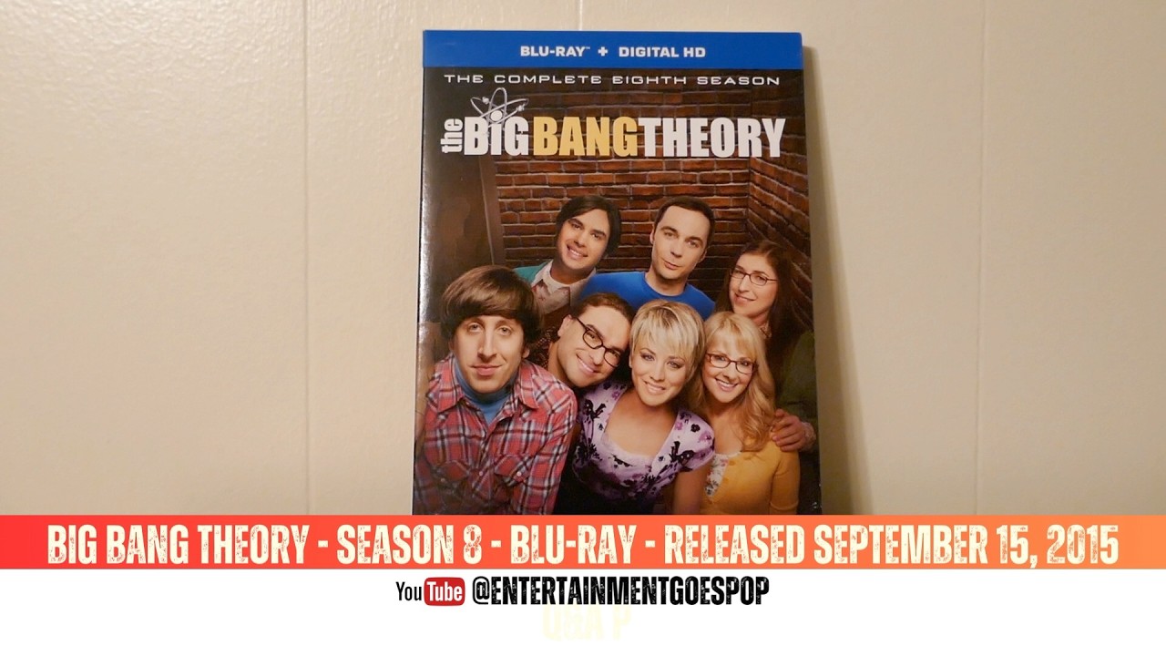 The Big Bang Theory Season 8 Blu-ray Unboxing 📀 | Complete Eighth Season