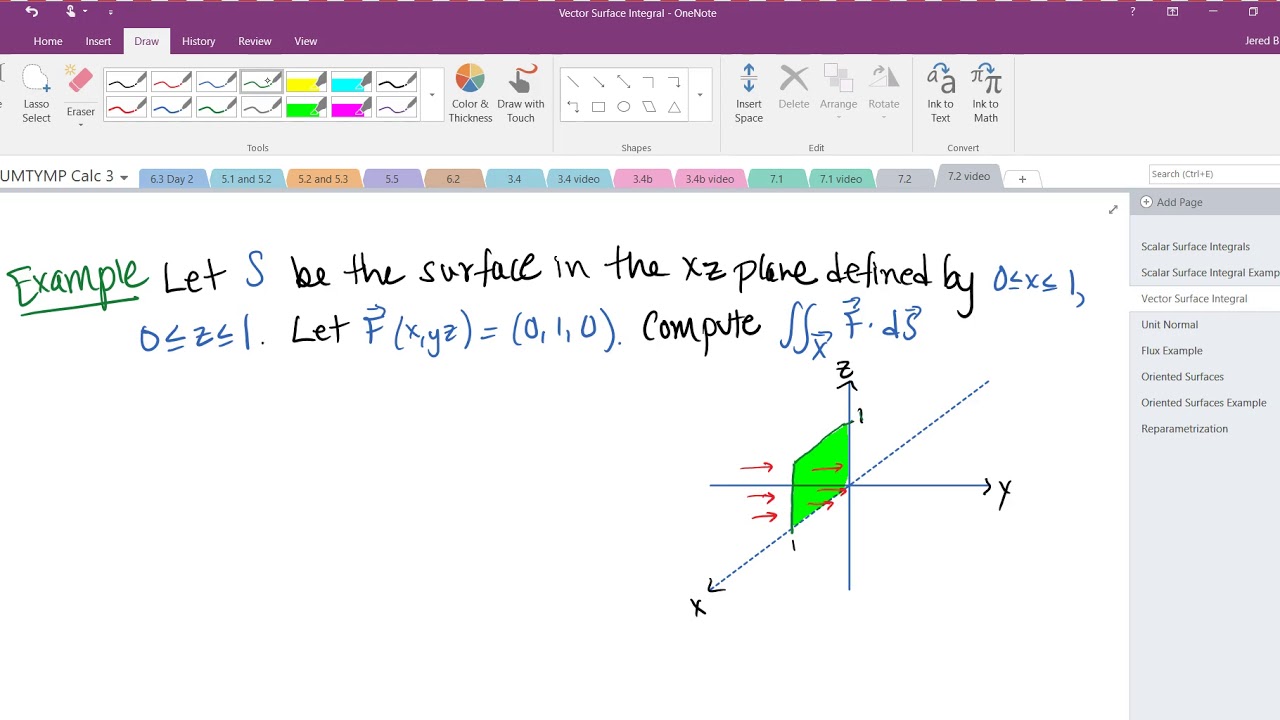 7.2-3 Vector Surface Integrals - YouTube