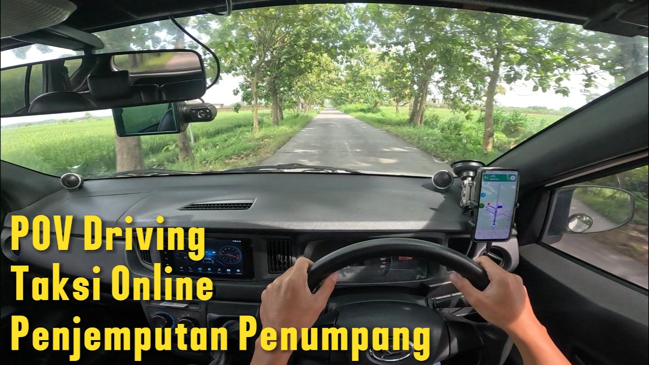 POV Driving Taxi Online Sigra Tipe D 1.0 | Penjemputan Penumpang