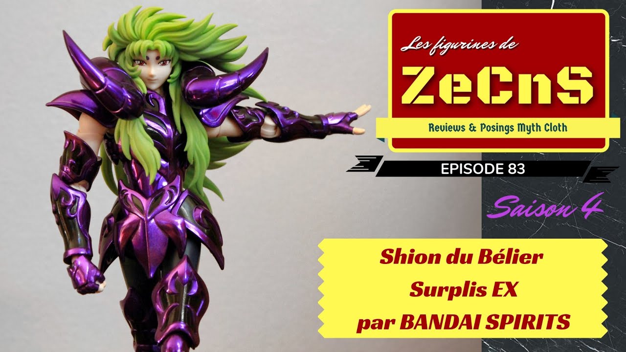 Figurine Saint Seiya Myth Cloth EX Bélier Dolores 2ème Sortie - Great Toys, Neuve, PVC, 2019