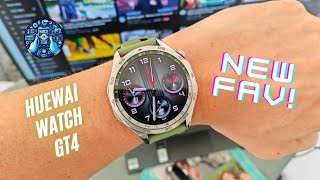 How Is The Huewai Watch GT4 BETTER Looking Than Apple Watch and Samsung? My Review!