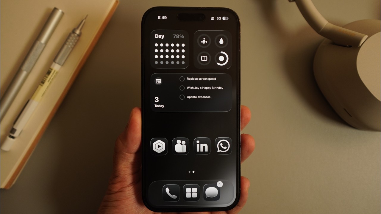 My Minimal iPhone Setup That Cut My Screen Time In Half - YouTube