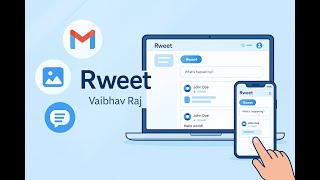 Rweet Django Based Social Media Web App | Django Web App | Social Media Web App screenshot 3