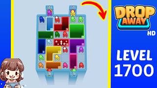 Drop Away Level 1700 Solution Walkthrough