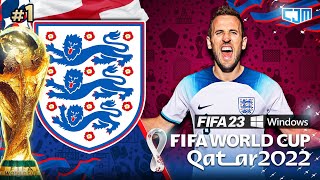 FIFA 23 England Career Mode | World Cup 2022 | Laga Pembuka Fase Grup Lawan Iran #1