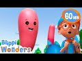 The Giant Worm | Blippi Wonders | Rescue Adventures