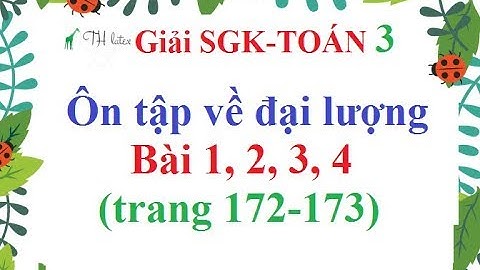 Bài tập giải toán lớp 2 trang 172