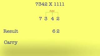 String 4 | How to multiply any number by11,111,1111 etc..(contd)