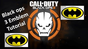Black ops 3 Emblem Tutorial Batman